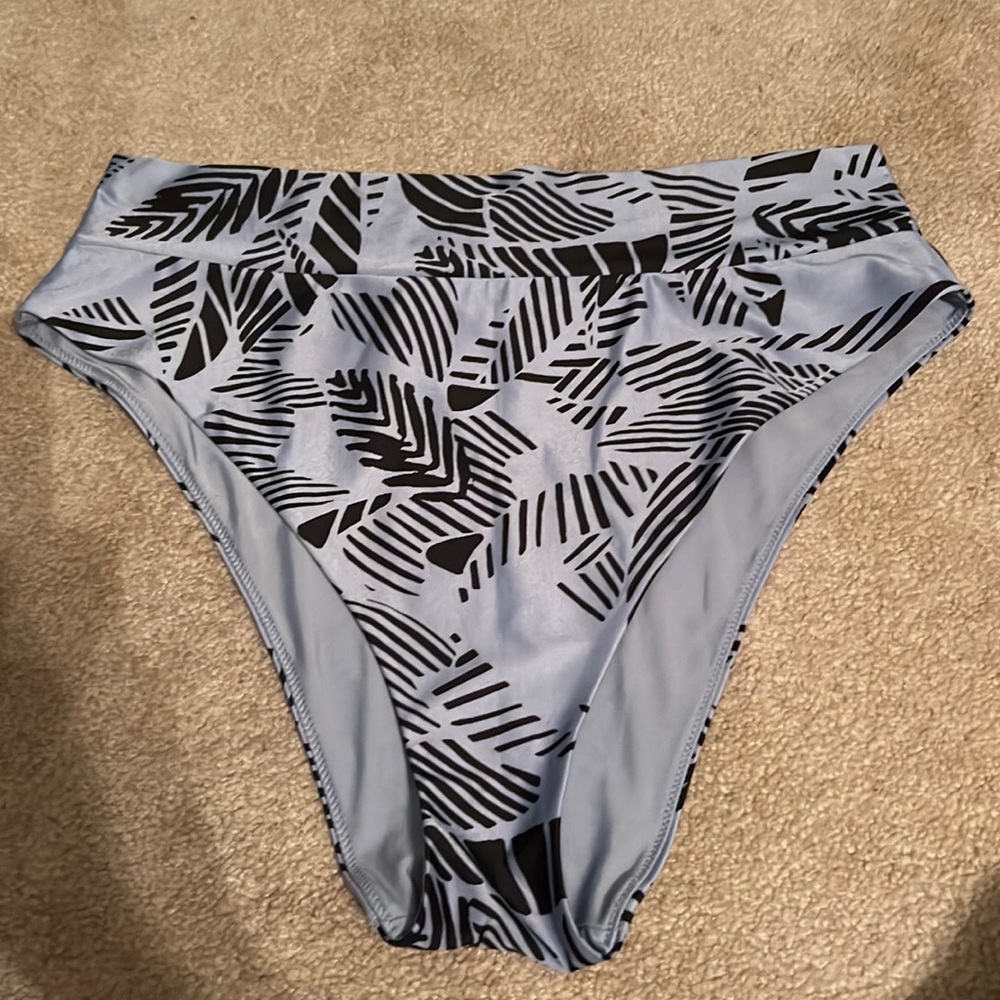 Aerie blue bikini bottoms